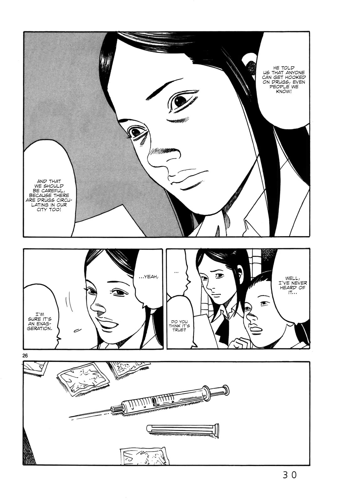 Yomawari Sensei chapter 45 page 36