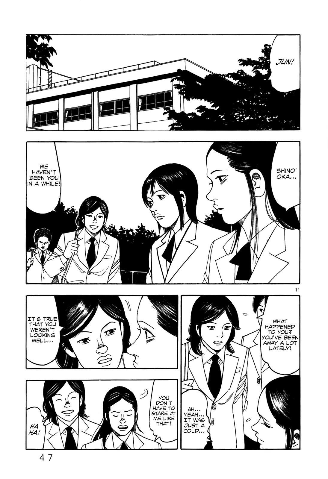 Yomawari Sensei chapter 46 page 13