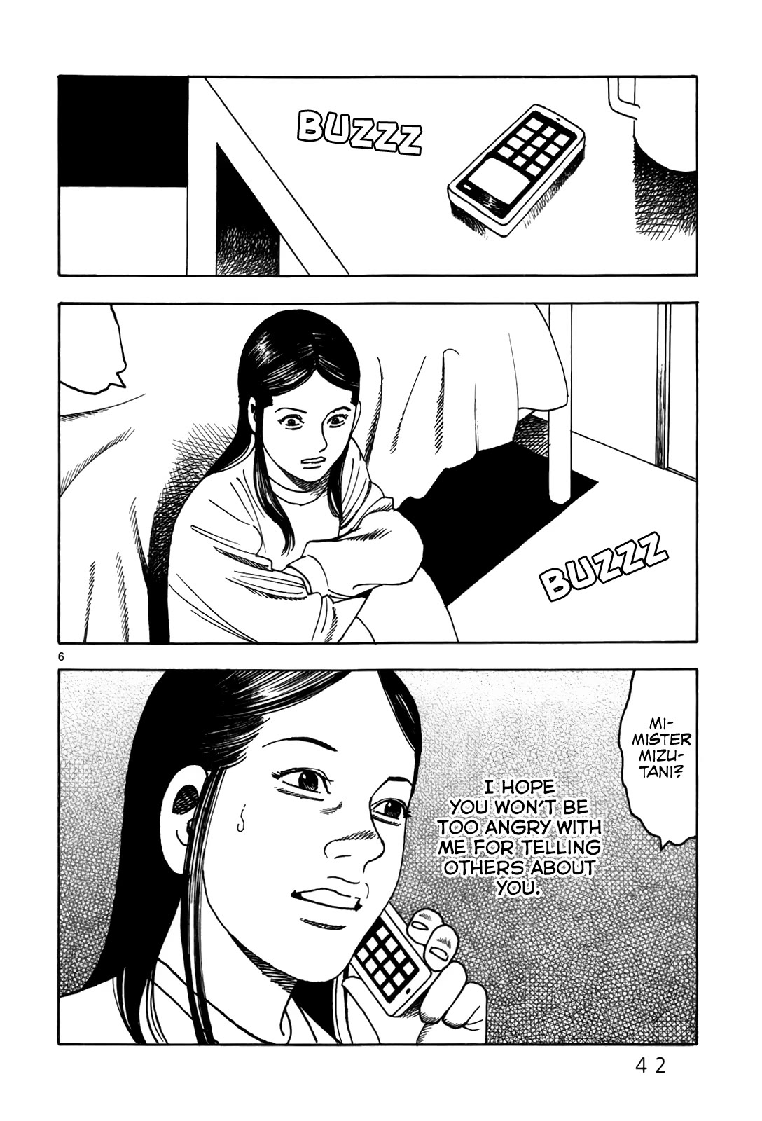 Yomawari Sensei chapter 46 page 8