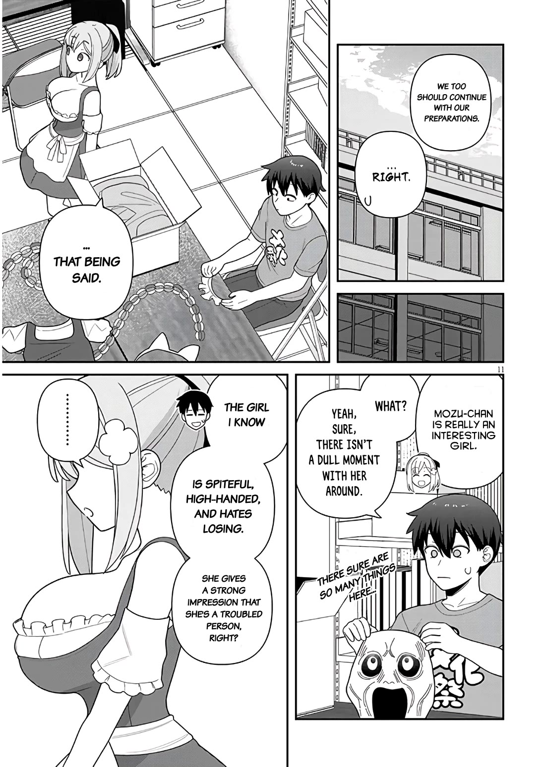 Yomega Kiss chapter 14 page 12