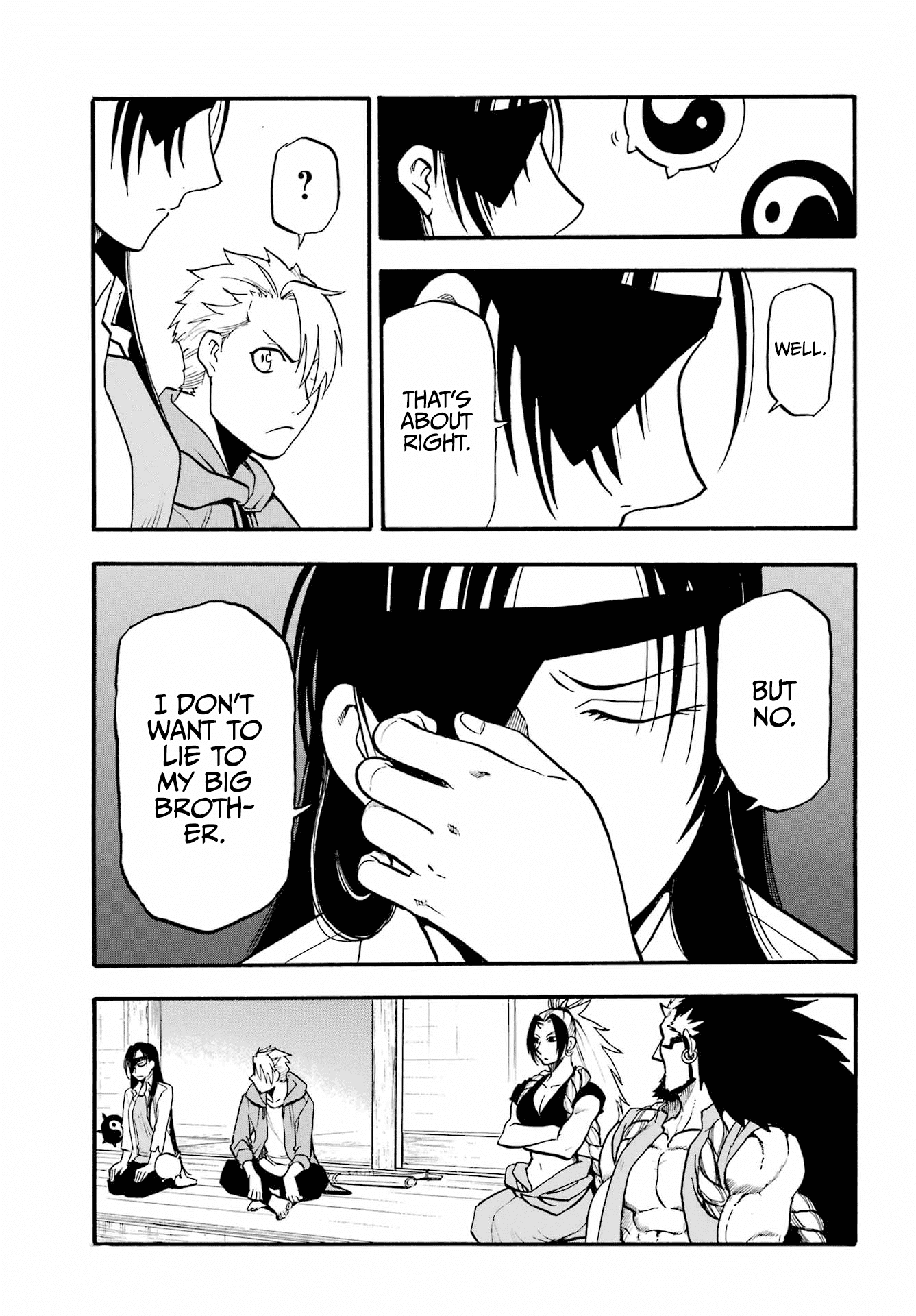 Yomi no Tsugai chapter 8 page 34