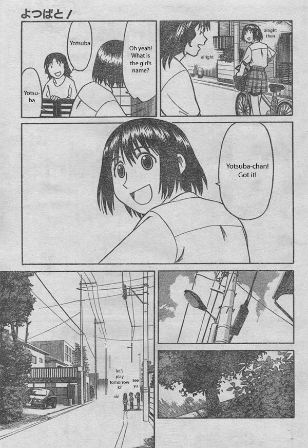 Yotsubato! chapter 1 page 17