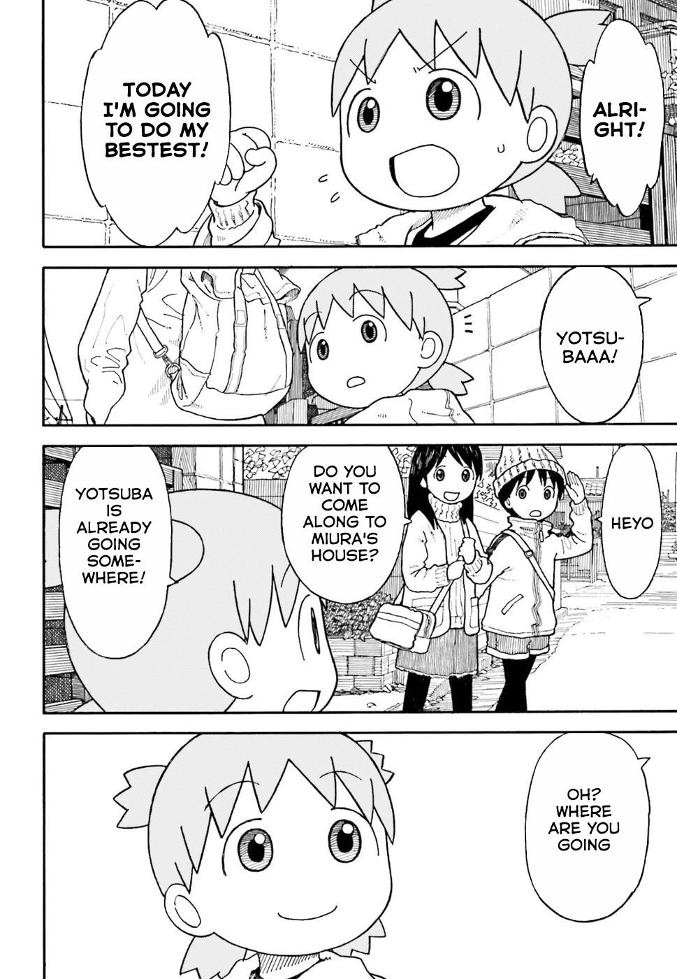 Yotsubato! chapter 100 page 2