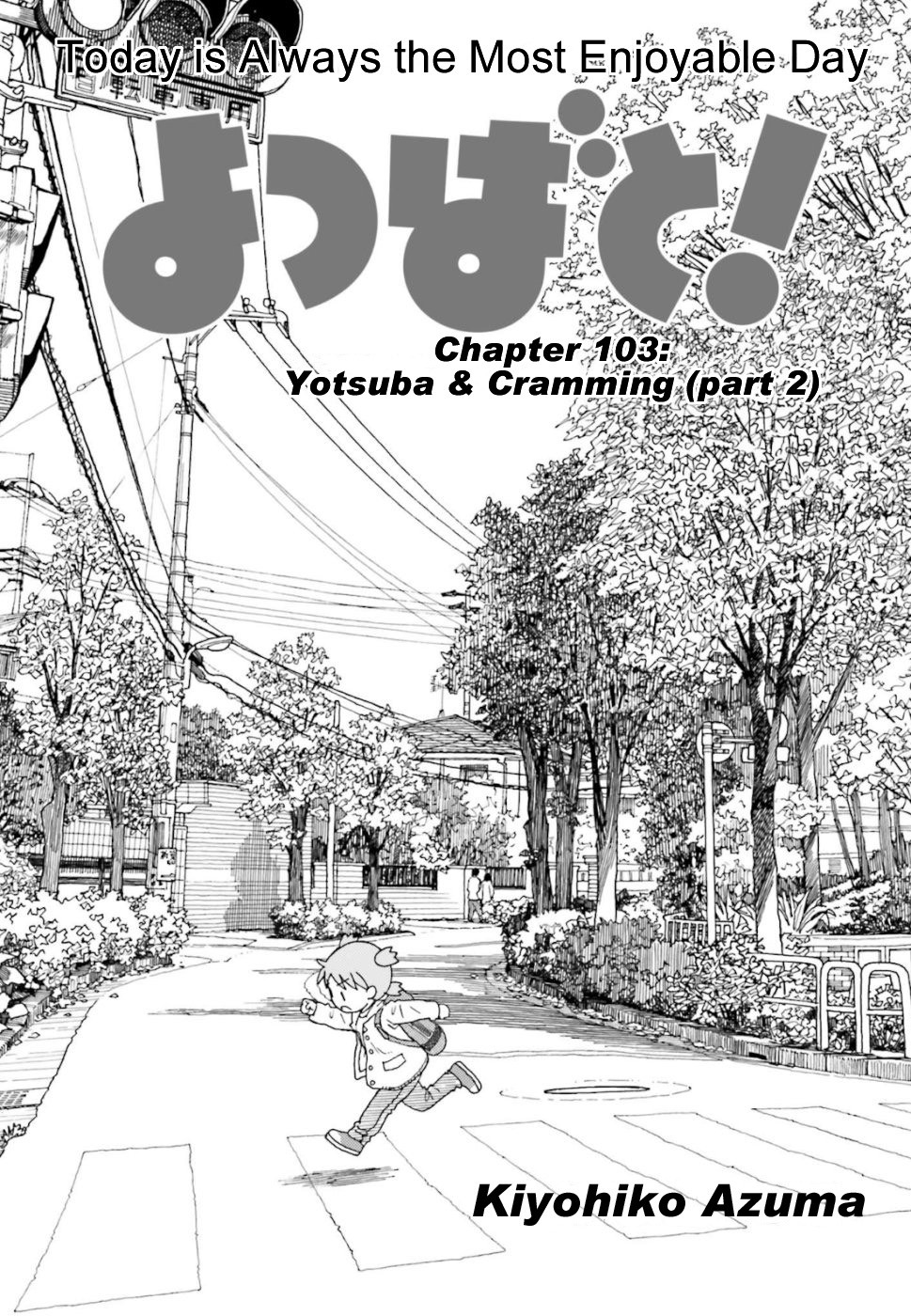 Yotsubato! chapter 103 page 1