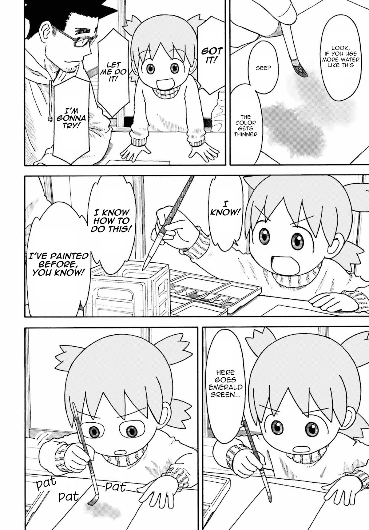 Yotsubato! chapter 105 page 2