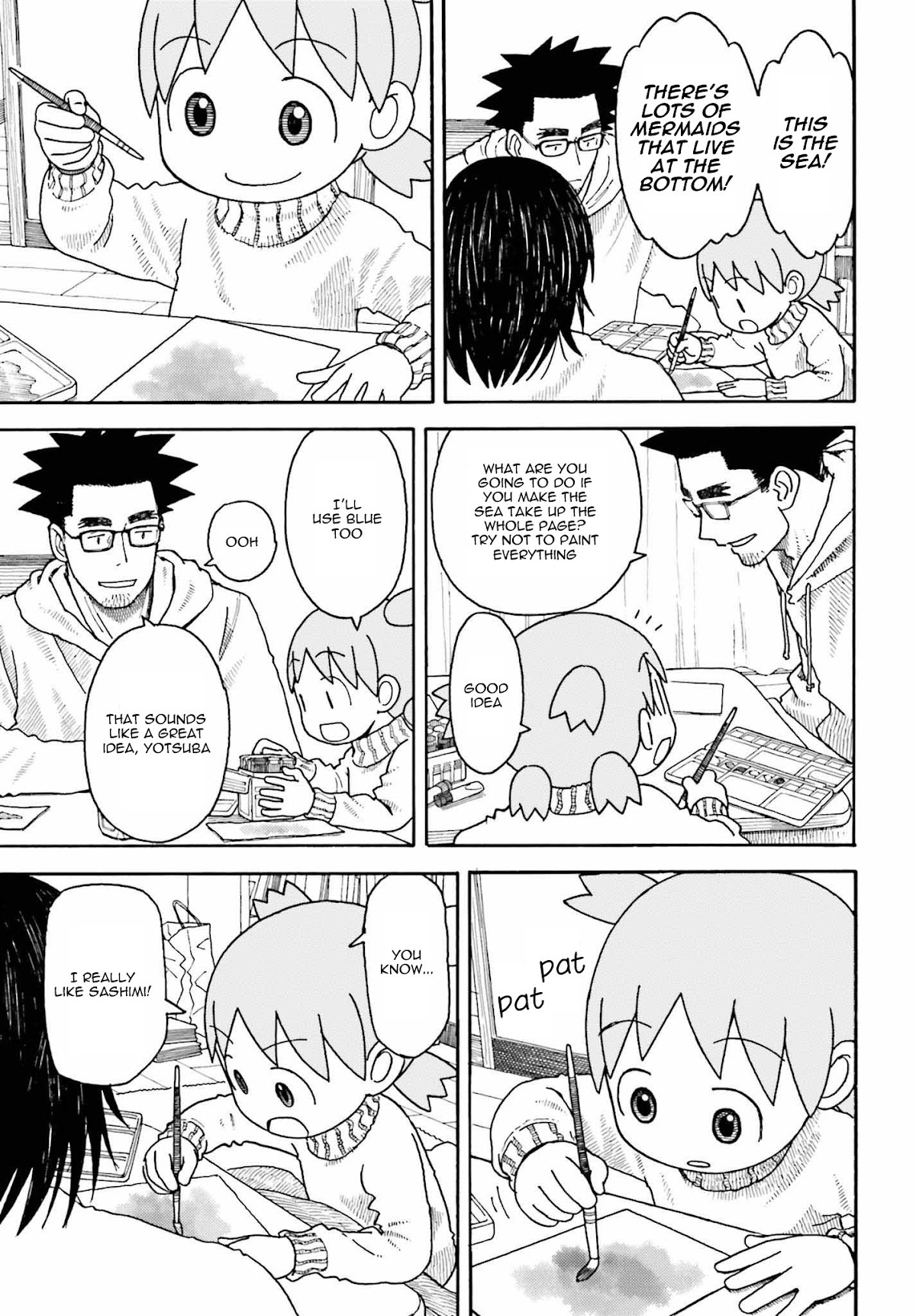 Yotsubato! chapter 105 page 3