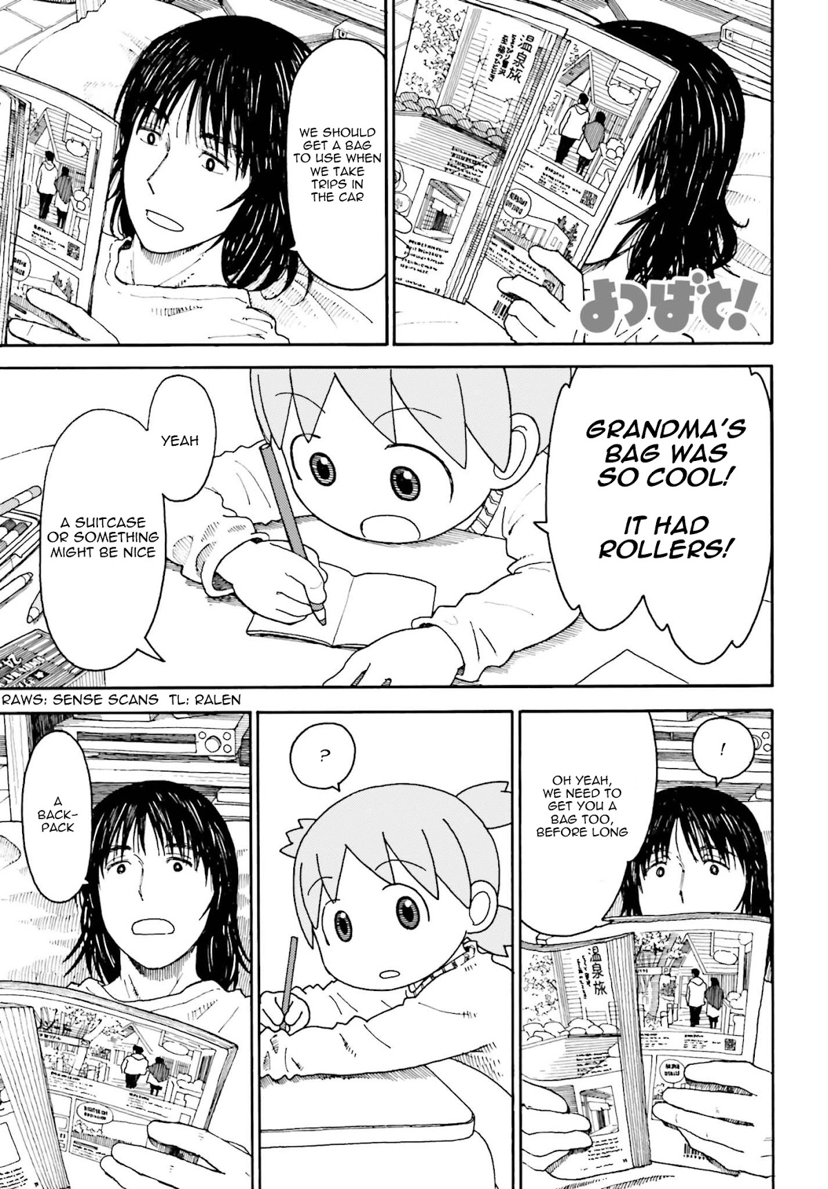 Yotsubato! chapter 107 page 1
