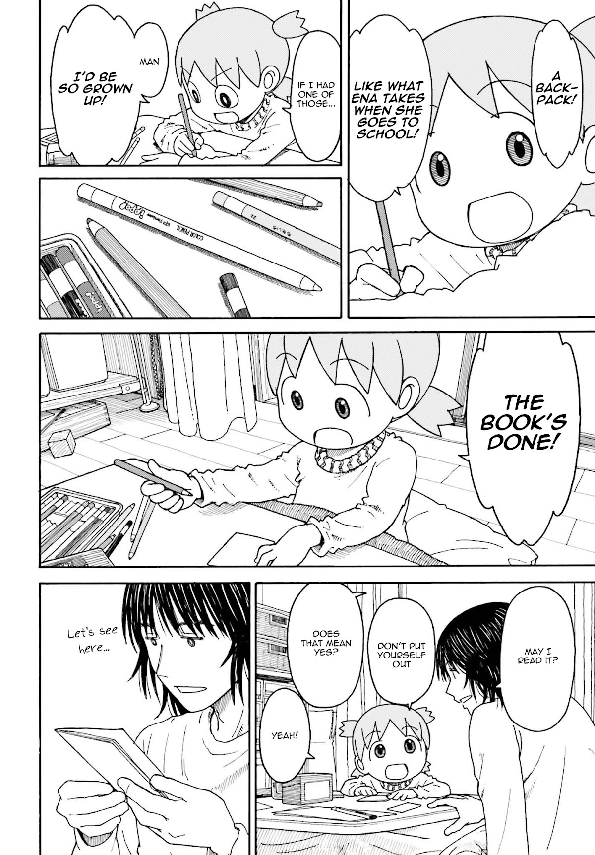 Yotsubato! chapter 107 page 2