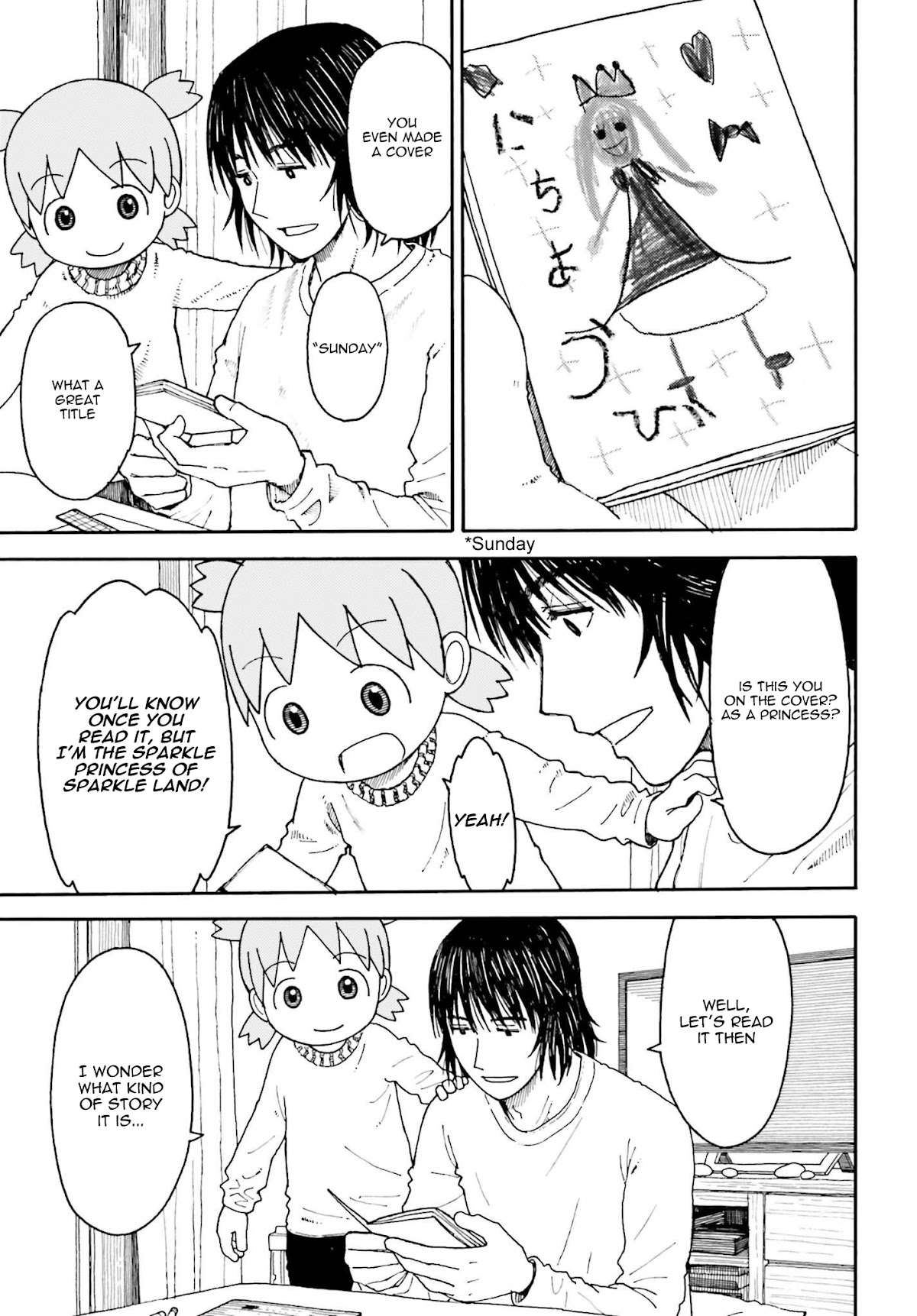 Yotsubato! chapter 107 page 3