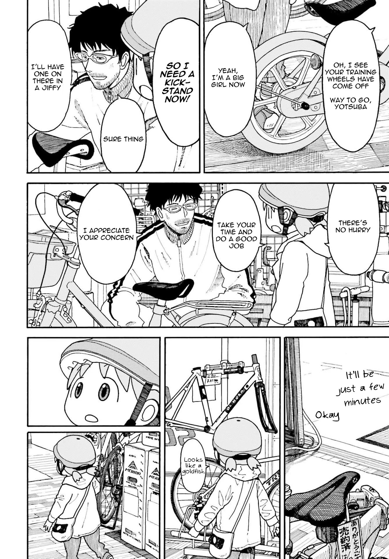 Yotsubato! chapter 110 page 4