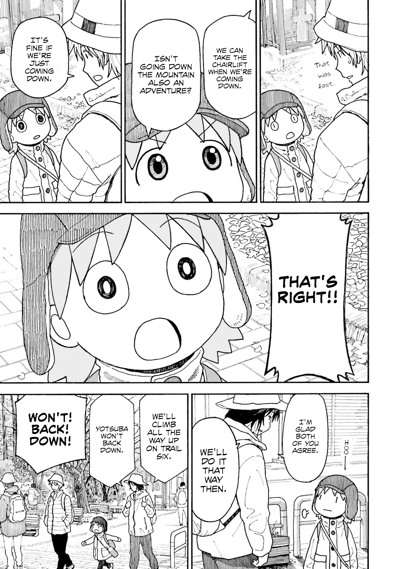 Yotsubato! chapter 113 page 15