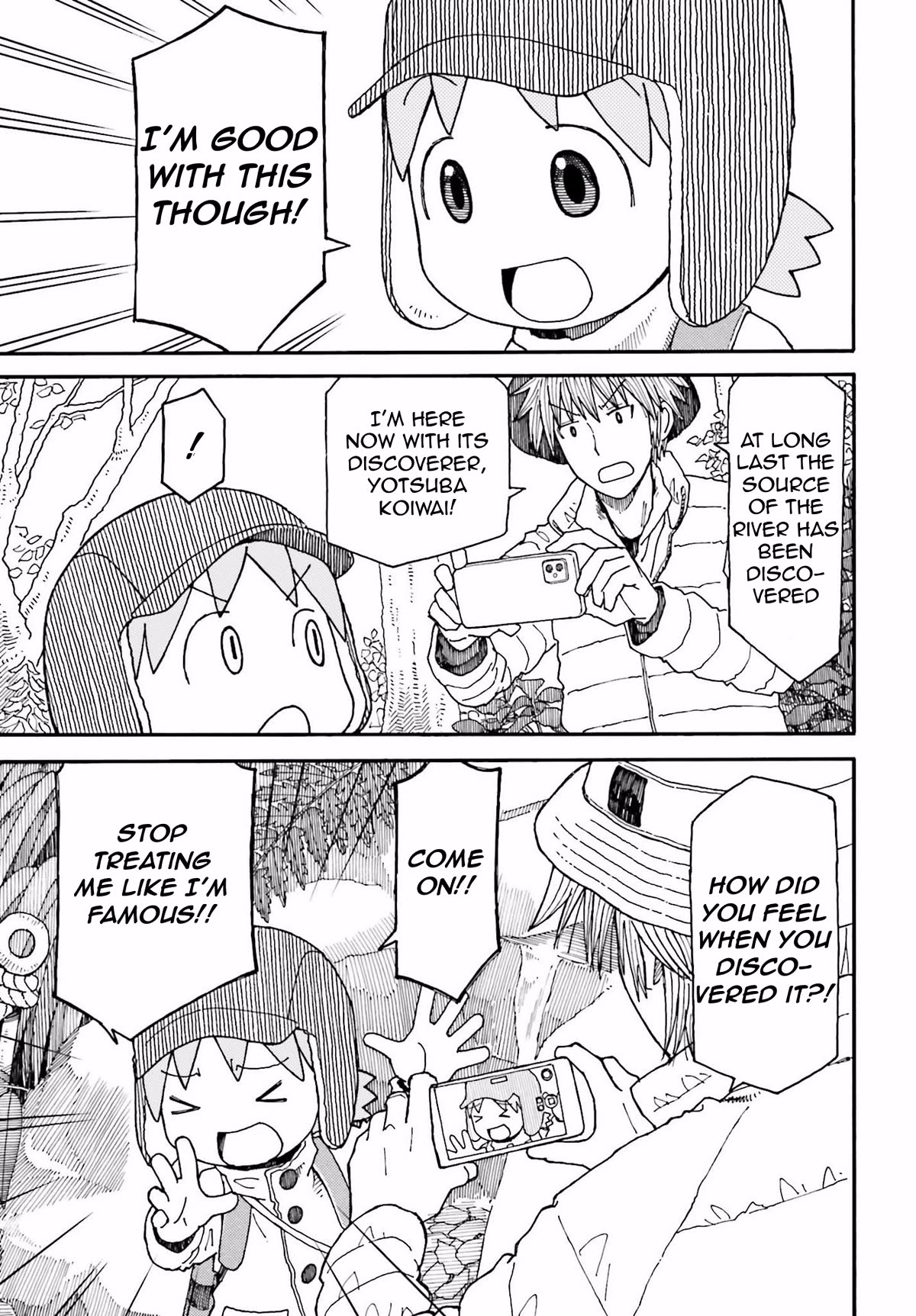 Yotsubato! chapter 115 page 19