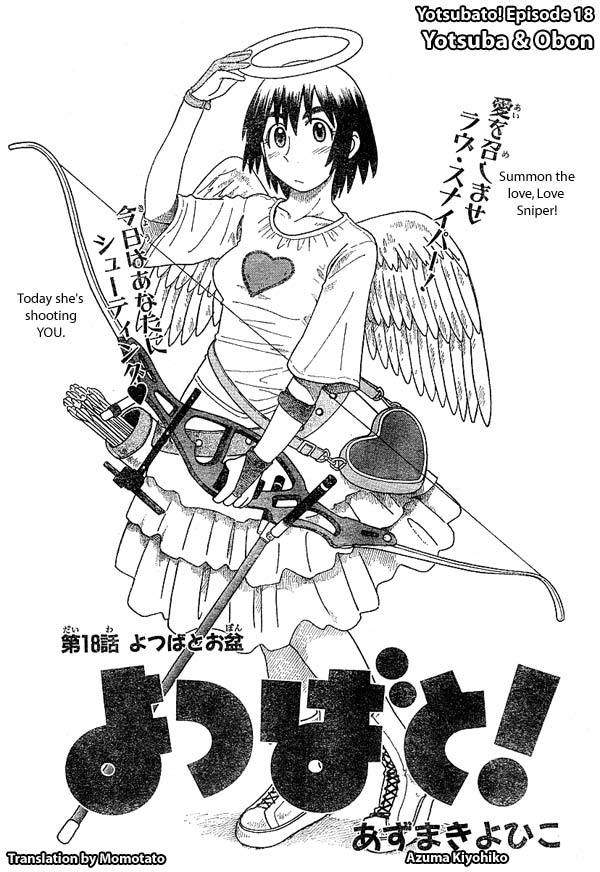 Yotsubato! chapter 18 page 1