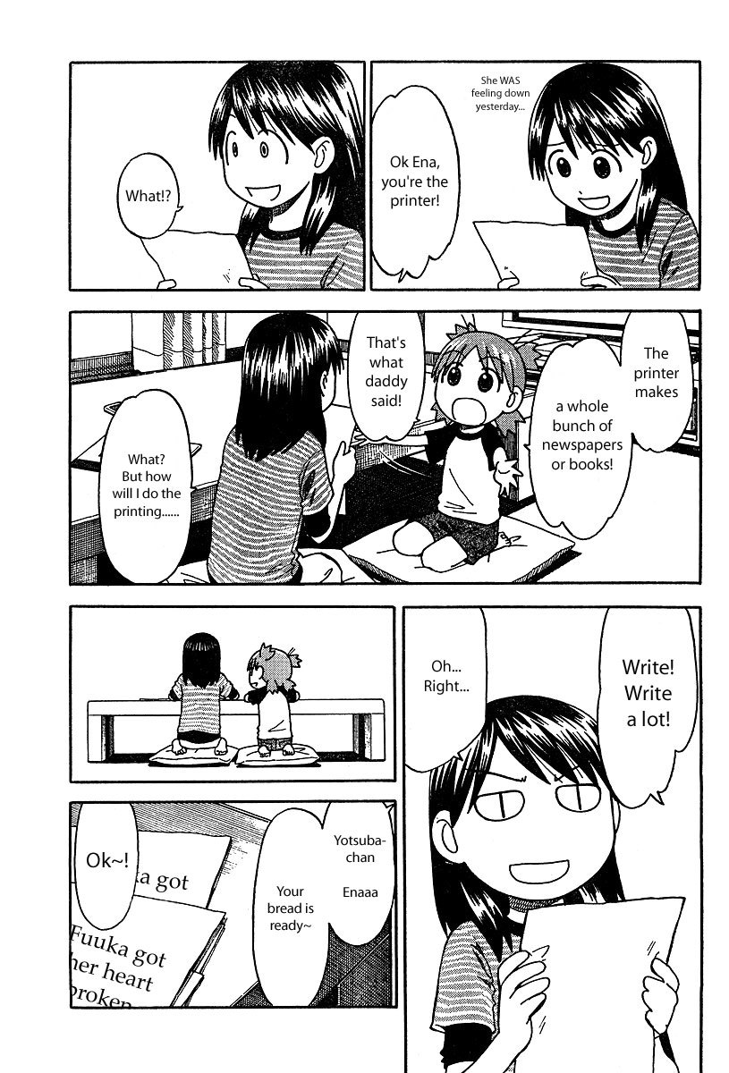 Yotsubato! chapter 26 page 21