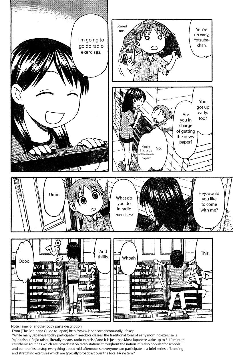 Yotsubato! chapter 26 page 6