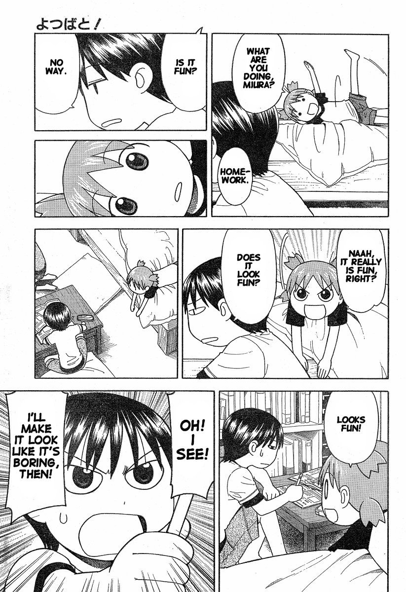 Yotsubato! chapter 35 page 5