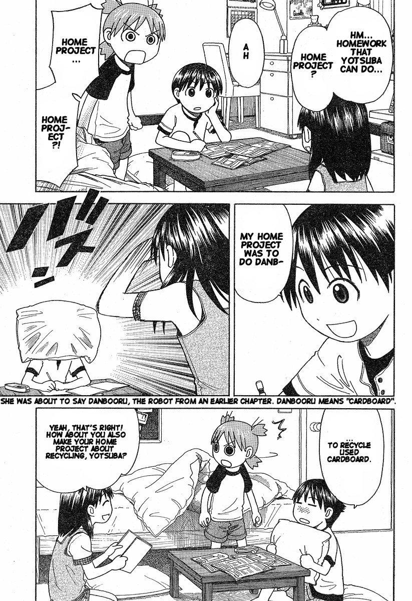 Yotsubato! chapter 35 page 9