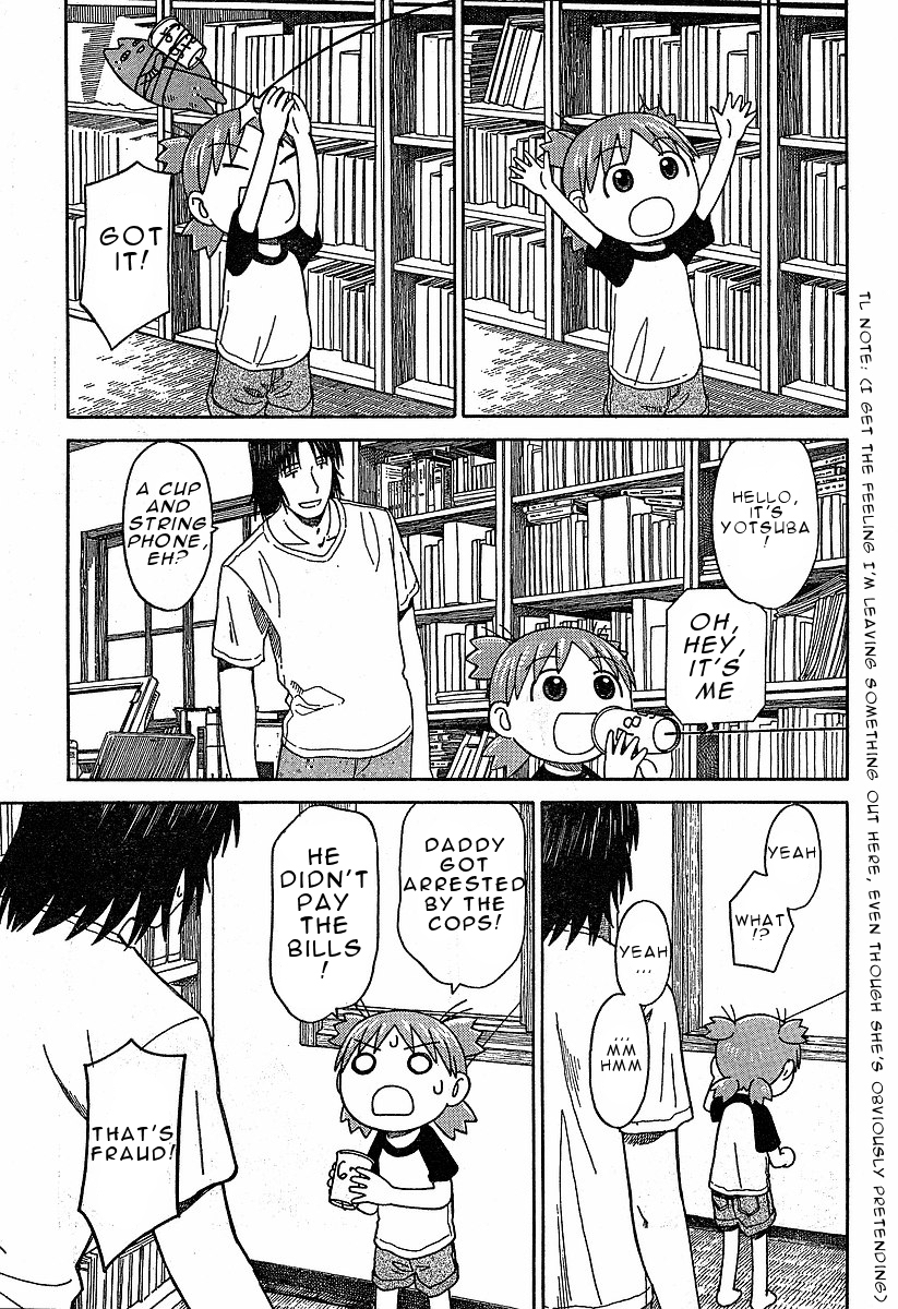 Yotsubato! chapter 42 page 18