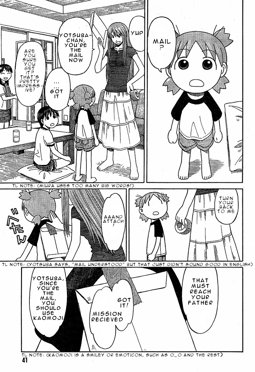 Yotsubato! chapter 42 page 24