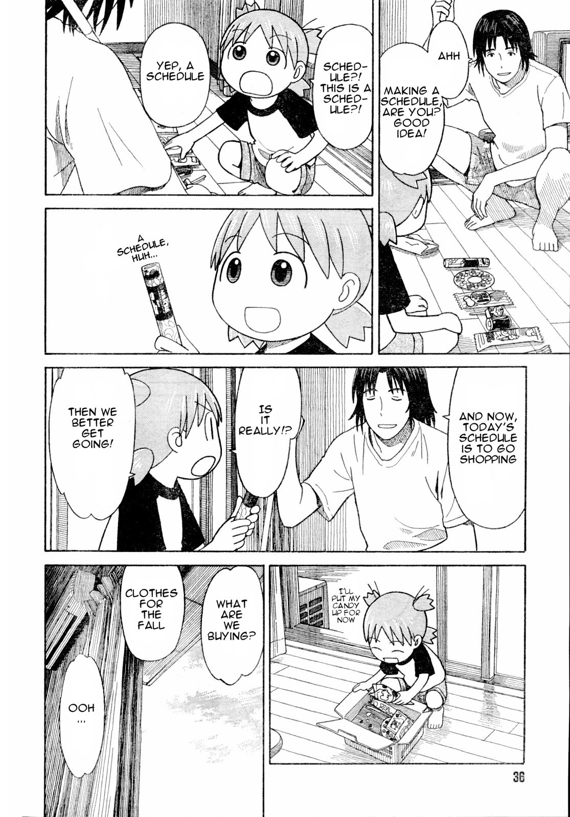 Yotsubato! chapter 55 page 6