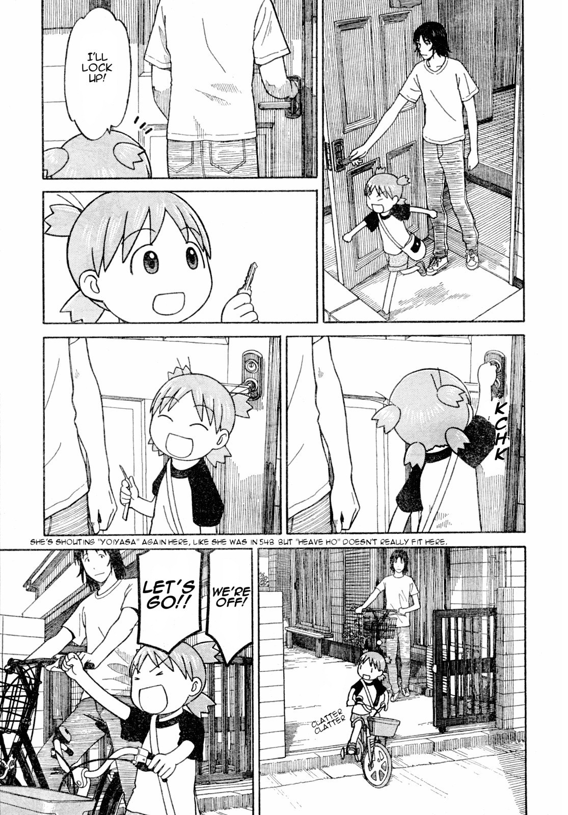 Yotsubato! chapter 55 page 7