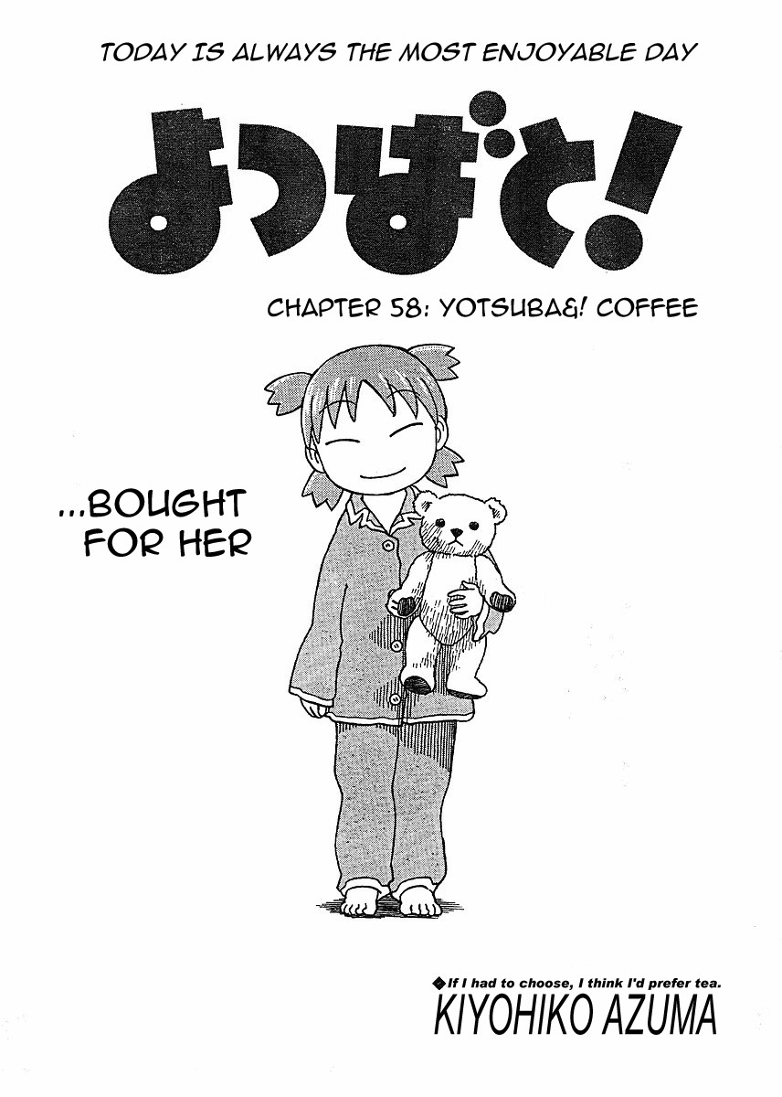 Yotsubato! chapter 58 page 1