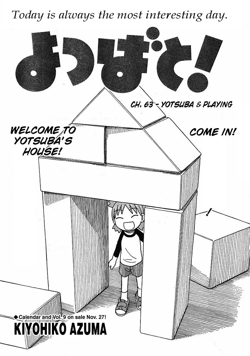 Yotsubato! chapter 63 page 9