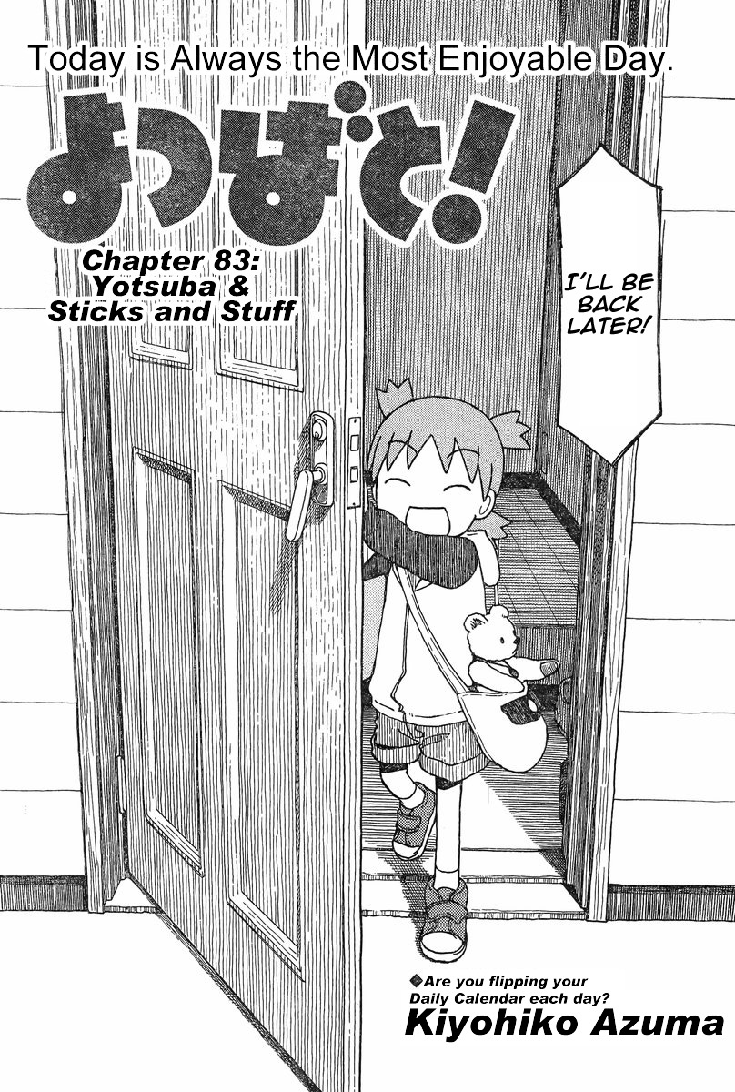 Yotsubato! chapter 83 page 2