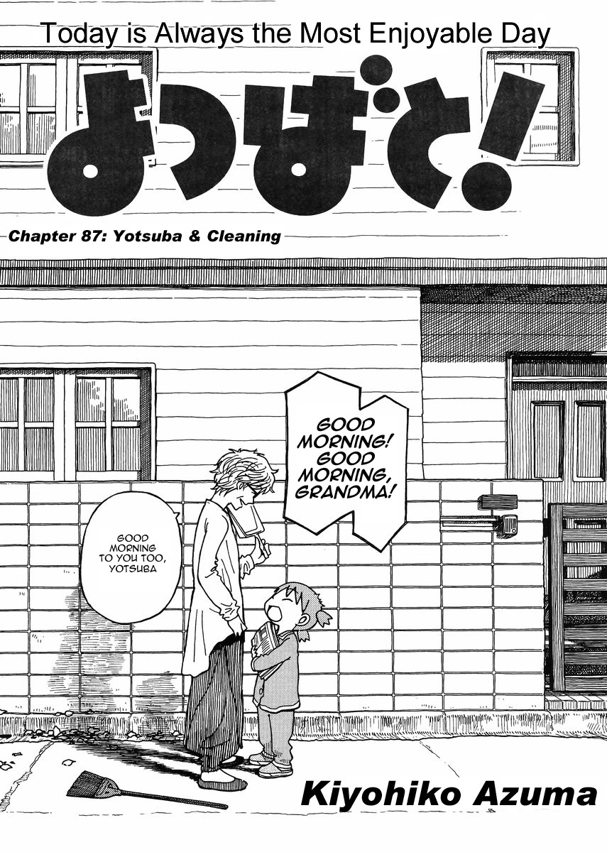 Yotsubato! chapter 87 page 4