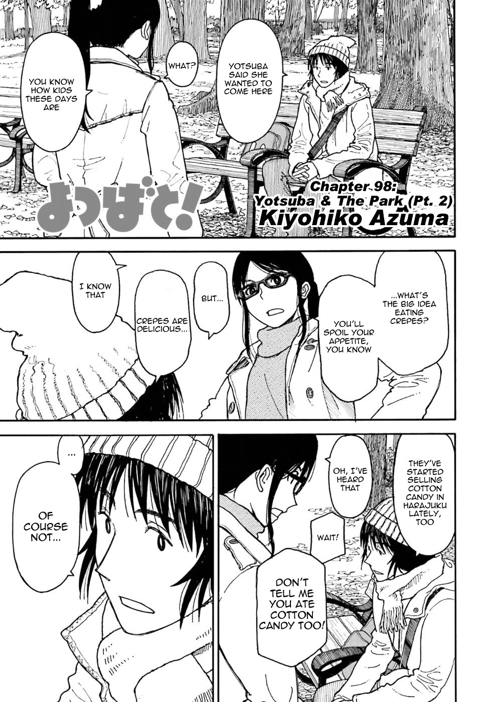 Yotsubato! chapter 96.2 page 1