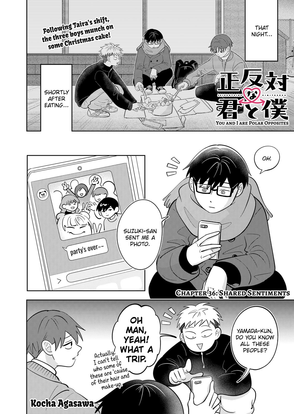 You and I are Polar Opposites chapter 36 page 1