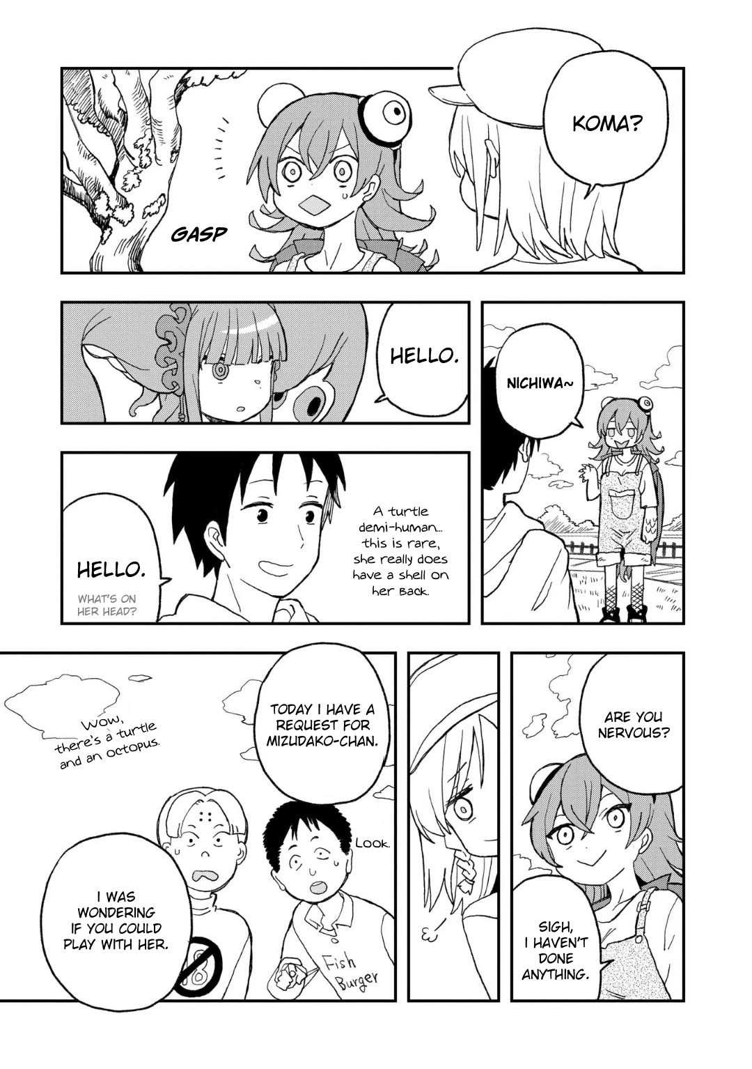 You Can’t Escape From Mizudako-chan! chapter 12 page 5