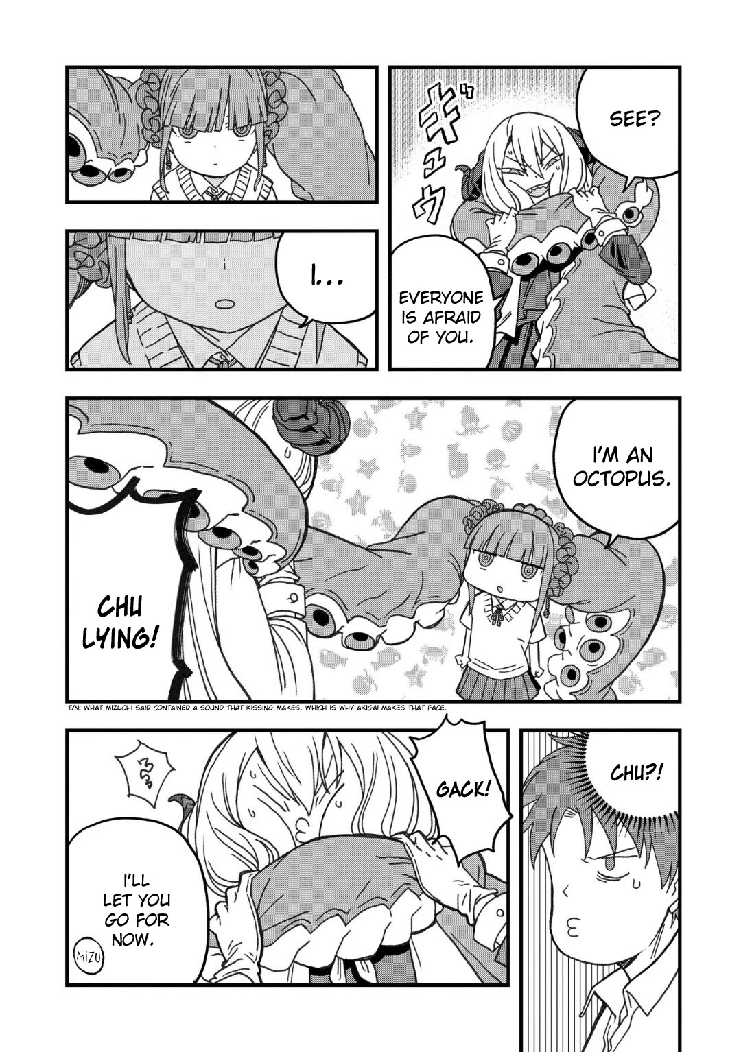 You Can’t Escape From Mizudako-chan! chapter 19 page 2
