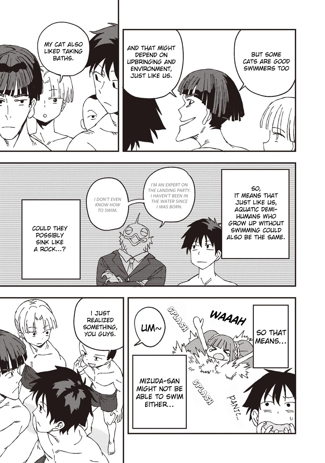 You Can’t Escape From Mizudako-chan! chapter 30 page 13