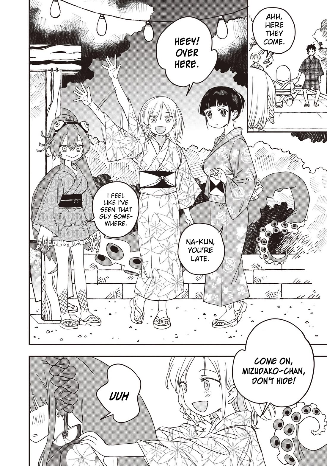 You Can’t Escape From Mizudako-chan! chapter 34 page 12