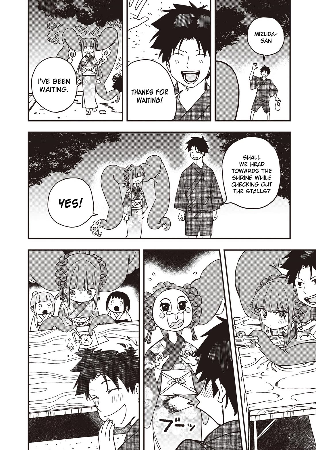 You Can’t Escape From Mizudako-chan! chapter 35 page 14