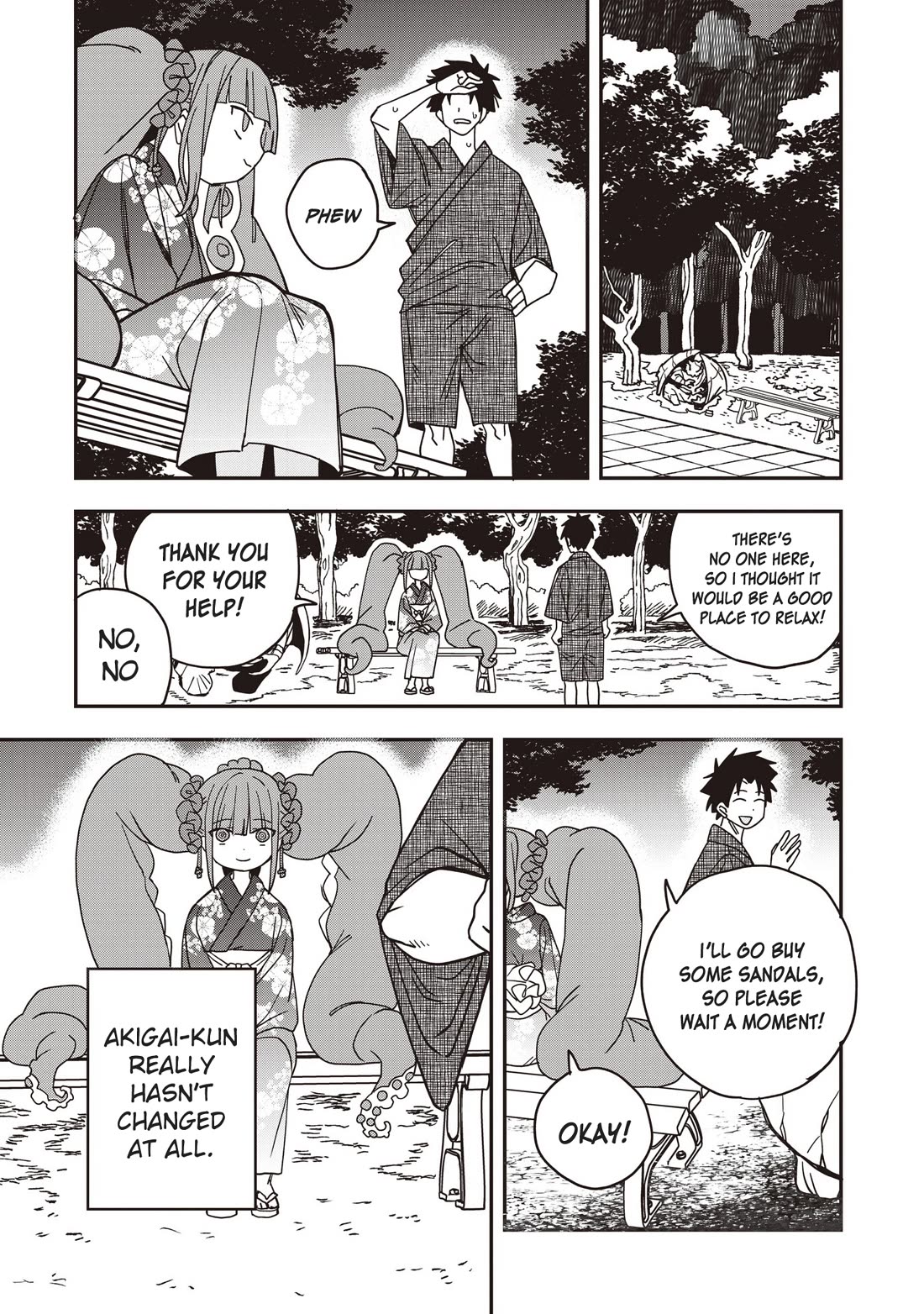 You Can’t Escape From Mizudako-chan! chapter 35 page 9