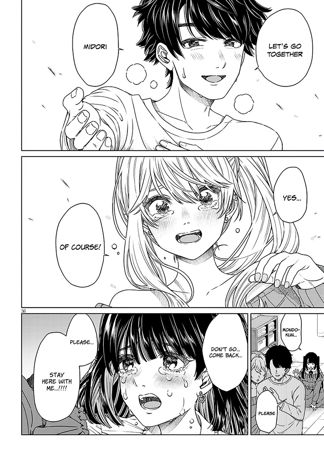 You Can't Escape From Tatsumigahara-san's Love chapter 1 page 35