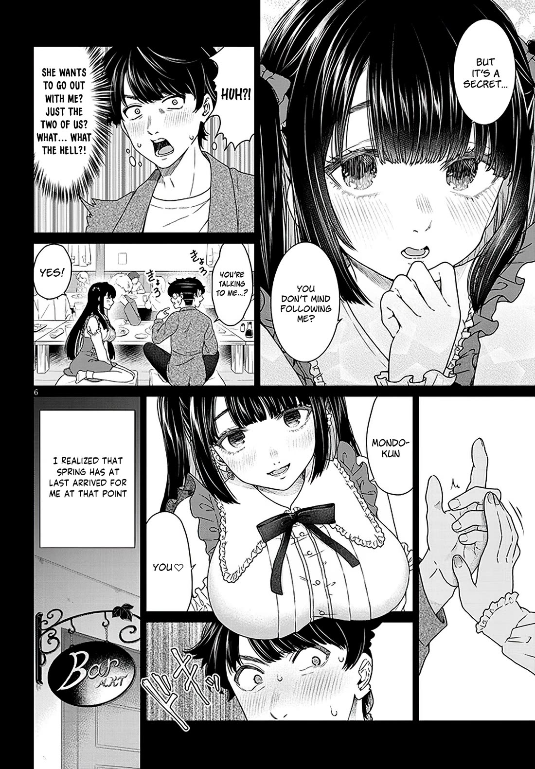 You Can't Escape From Tatsumigahara-san's Love chapter 1 page 5