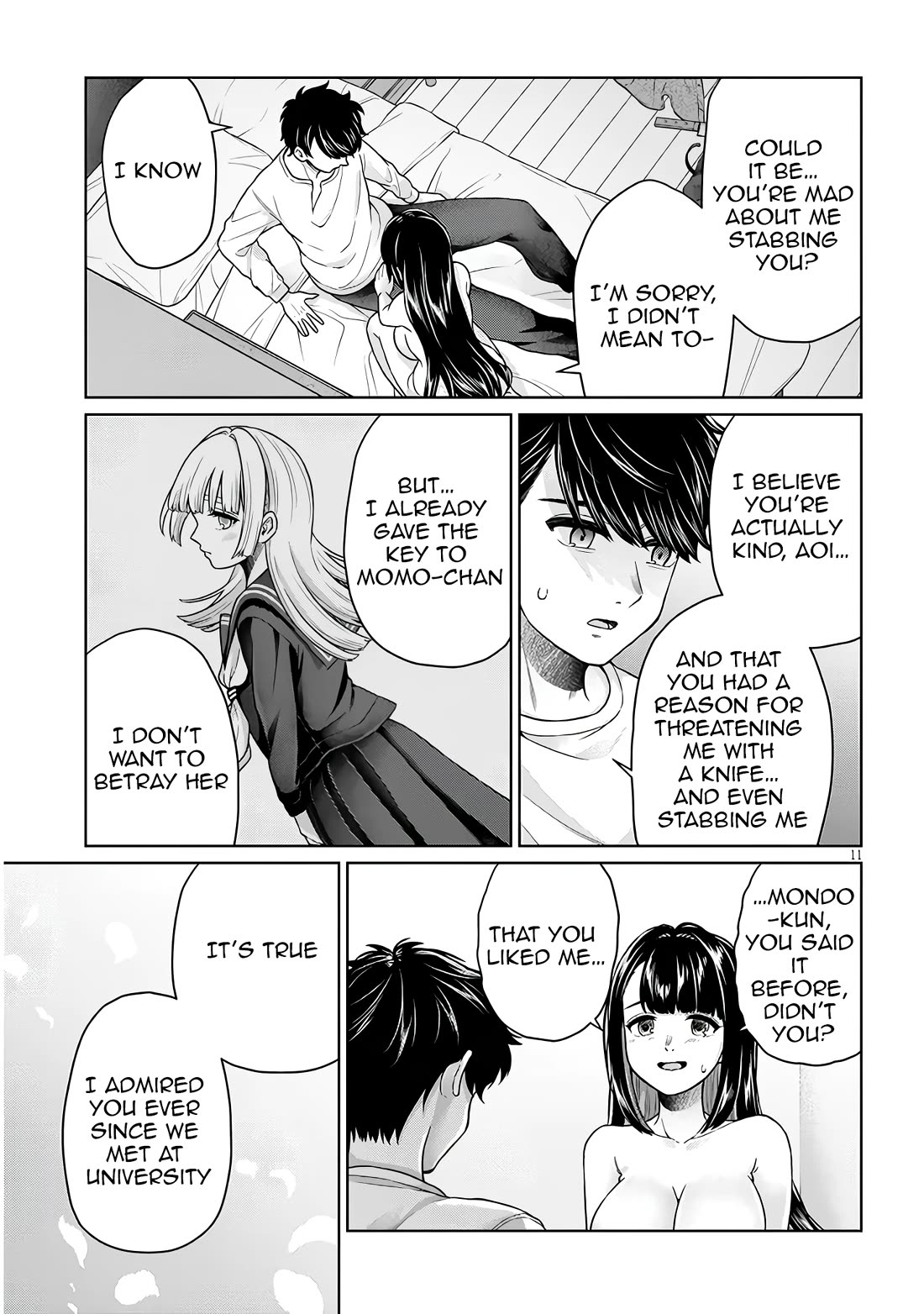 You Can't Escape From Tatsumigahara-san's Love chapter 11 page 16