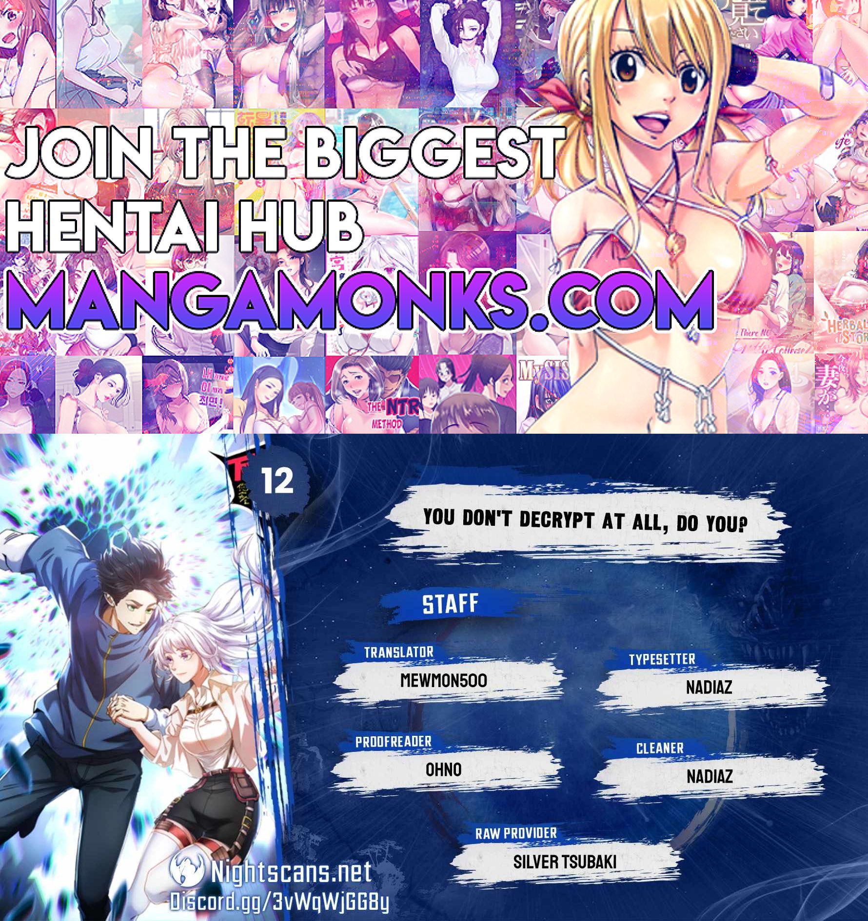 You Don't Decrypt at All, Do You? chapter 12 page 1