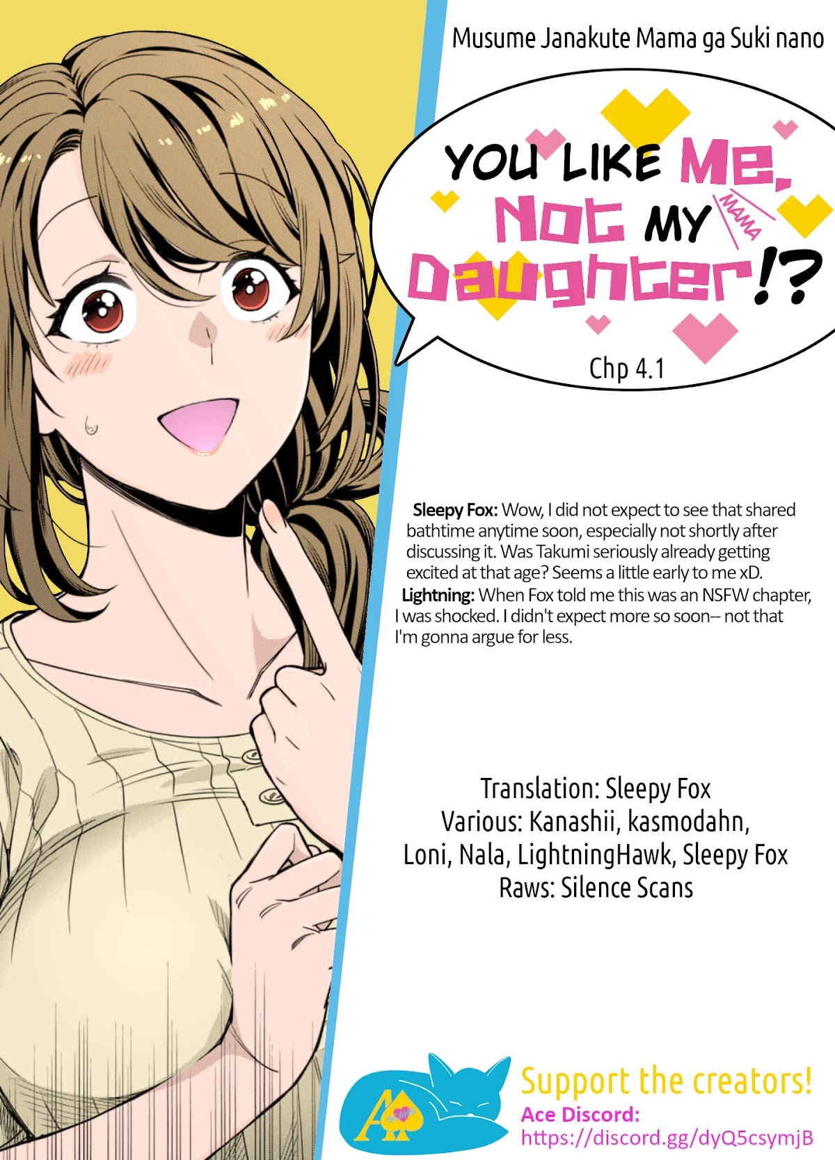 You Like Me, Not My Daughter?! chapter 4.1 page 9