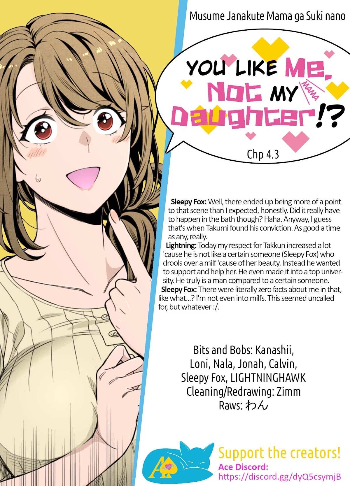 You Like Me, Not My Daughter?! chapter 4.3 page 8