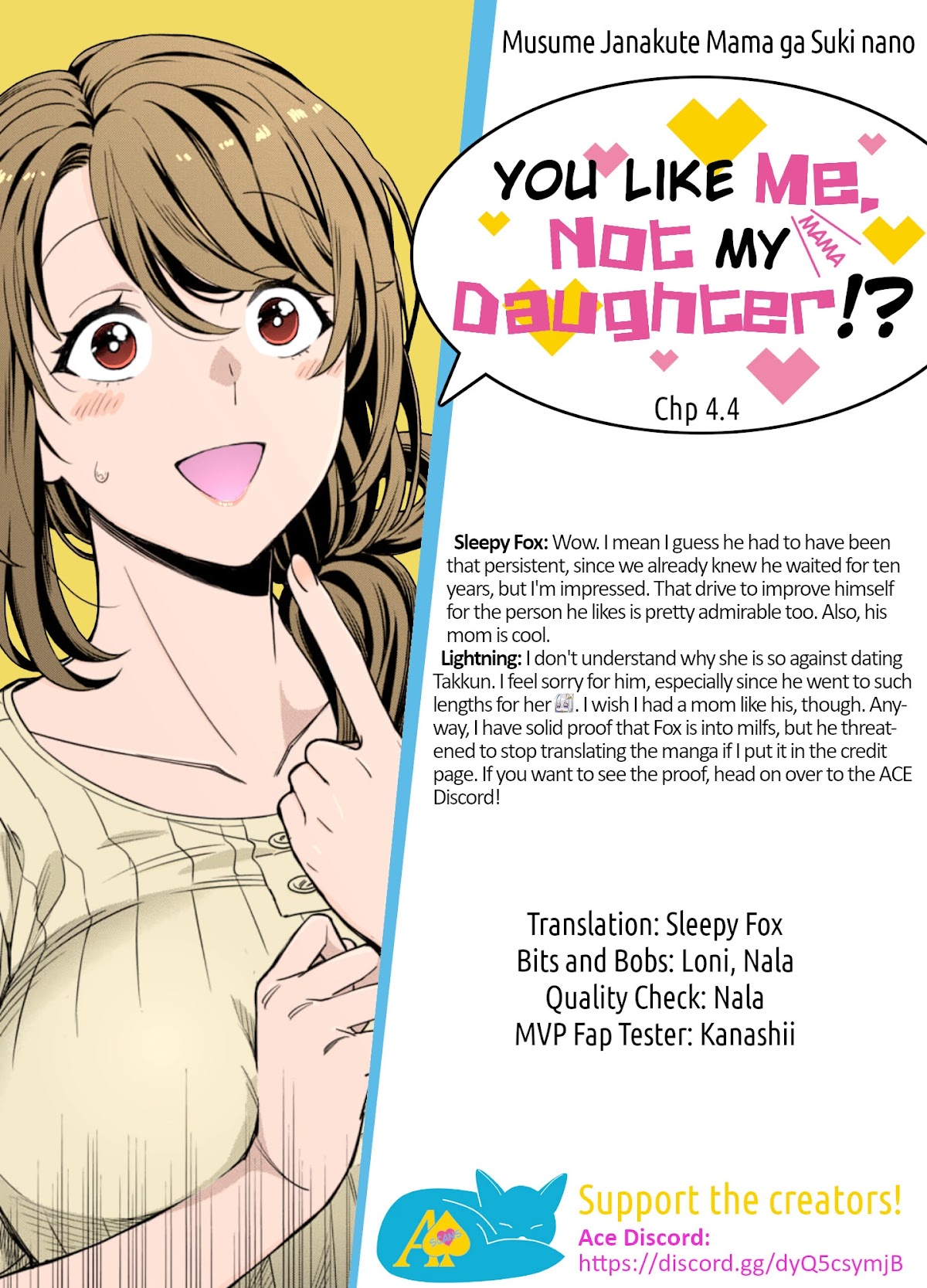 You Like Me, Not My Daughter?! chapter 4.4 page 9