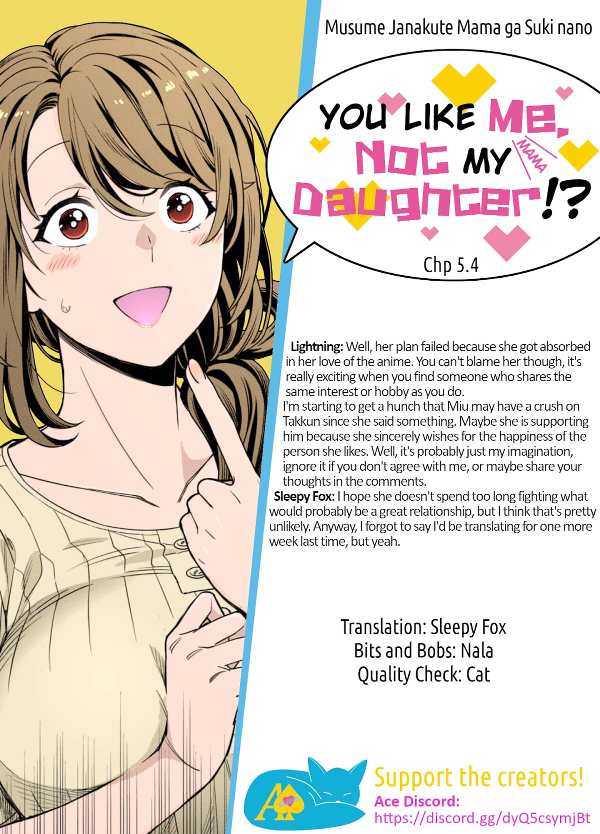 You Like Me, Not My Daughter?! chapter 5.4 page 9