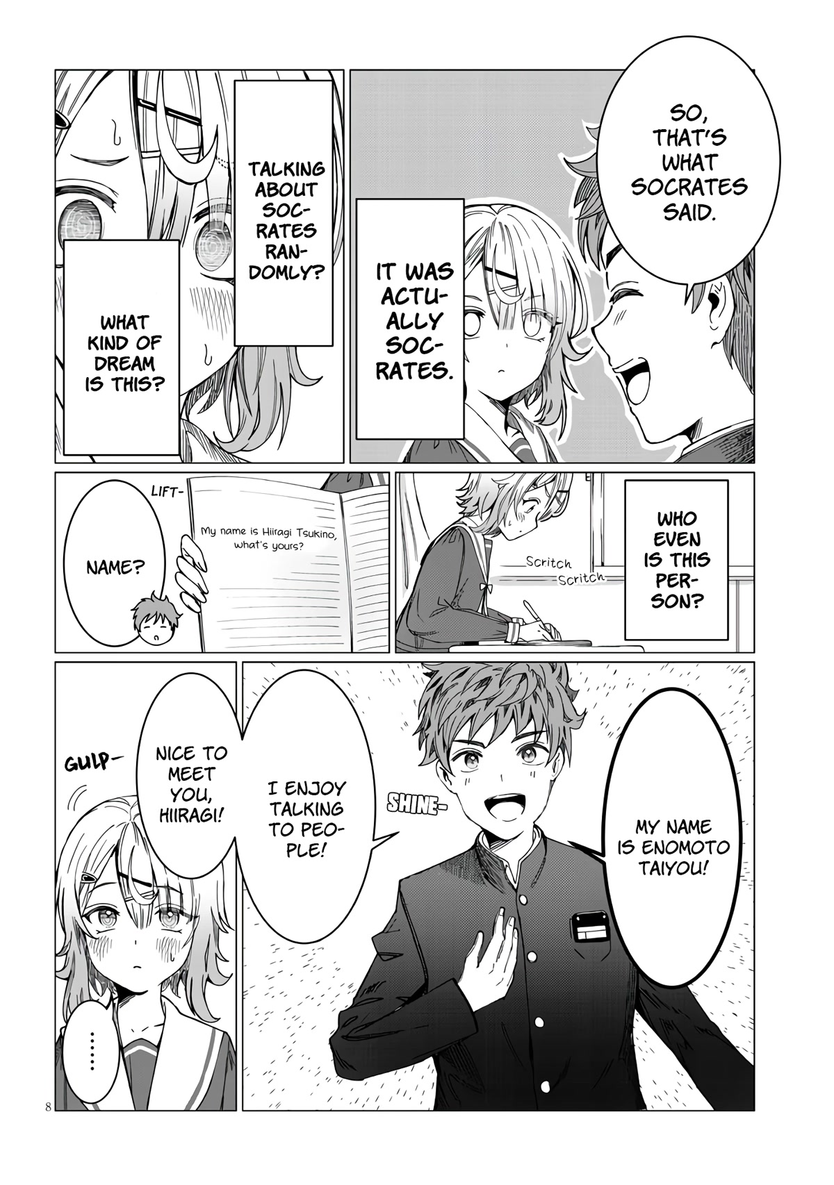 You Talk Too Much, So Just Shut It Already! chapter 1 page 8