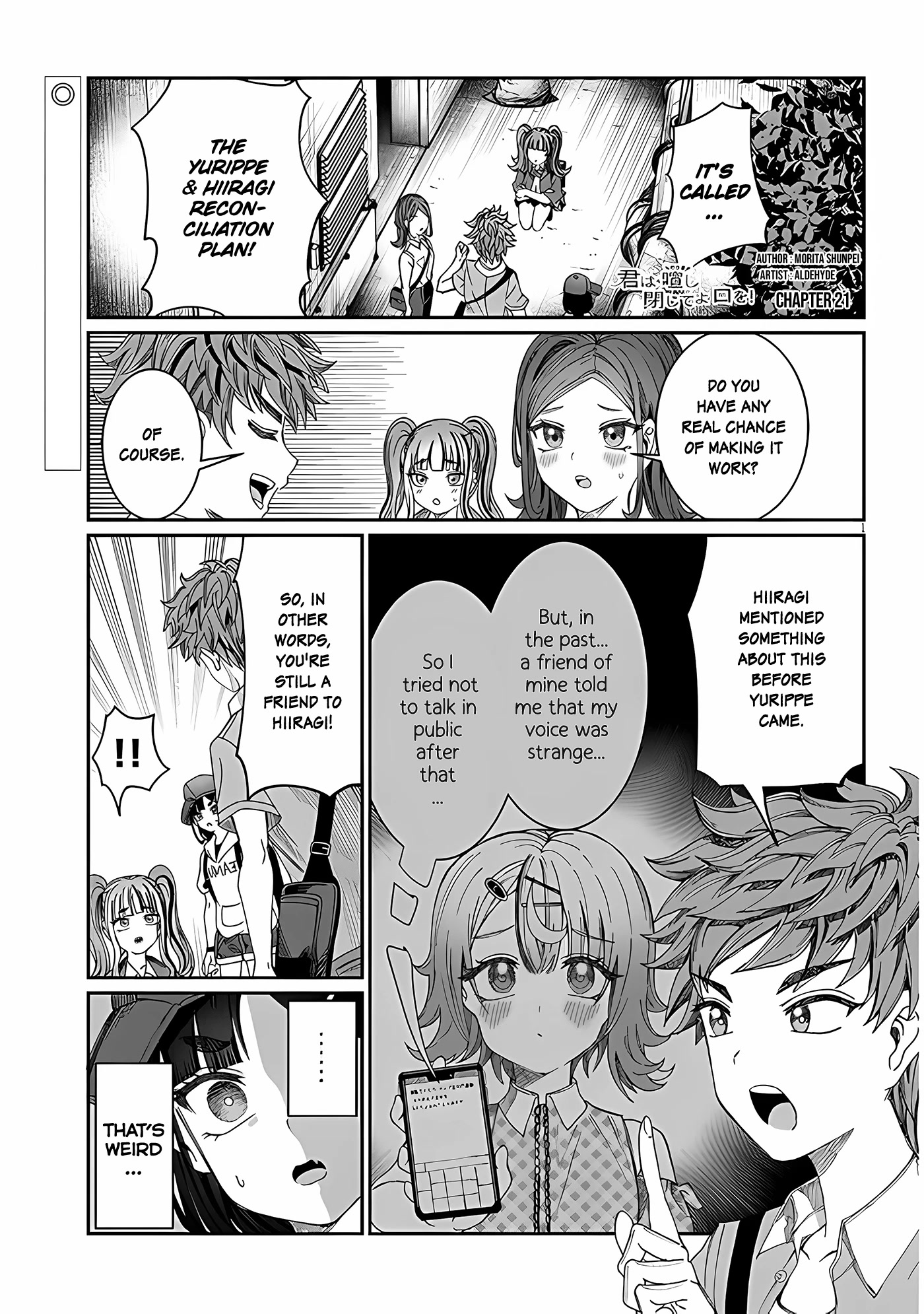 You Talk Too Much, So Just Shut It Already! chapter 21 page 1