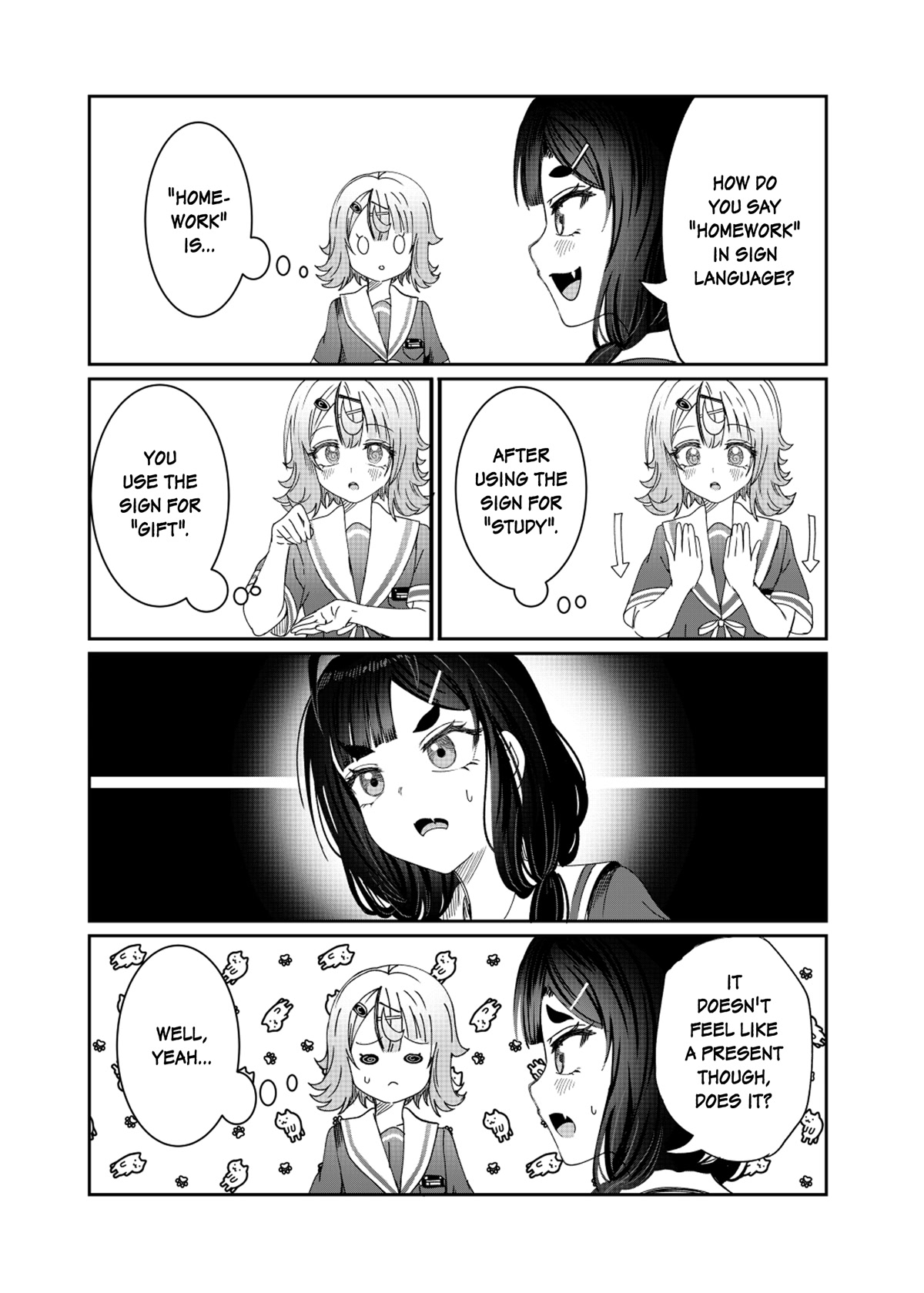 You Talk Too Much, So Just Shut It Already! chapter 22.5 page 1