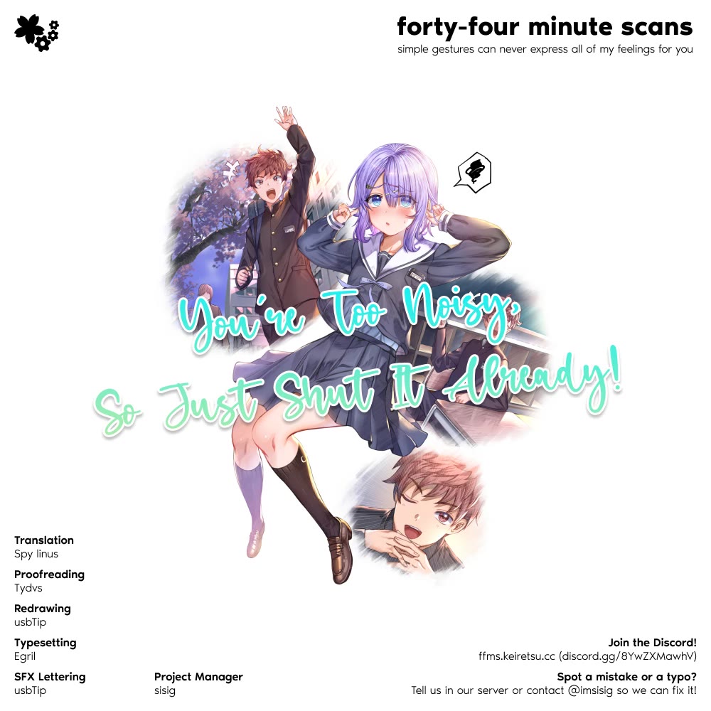 You Talk Too Much, So Just Shut It Already! chapter 38 page 10