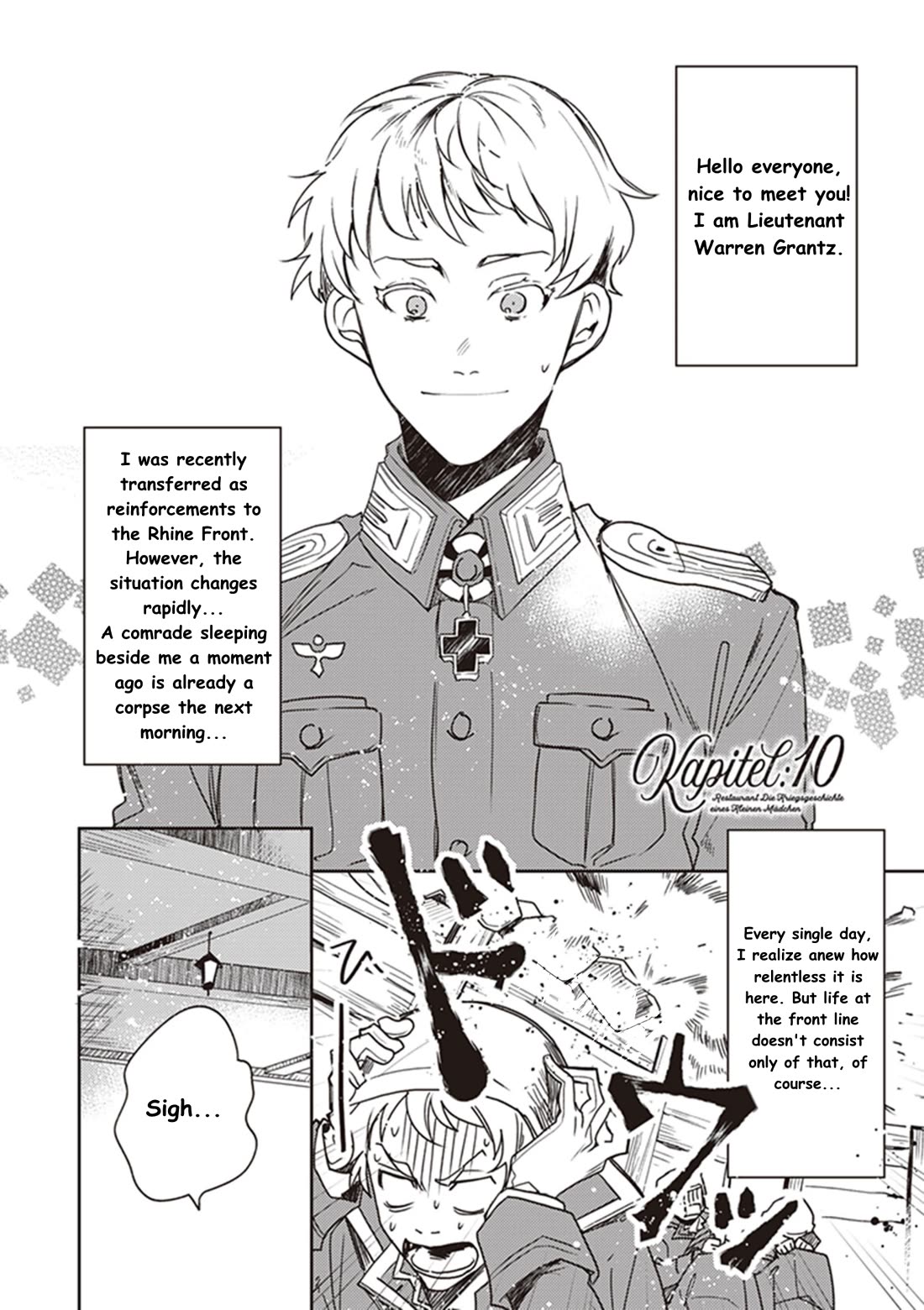 Youjo Senki Restaurant chapter 10 page 1